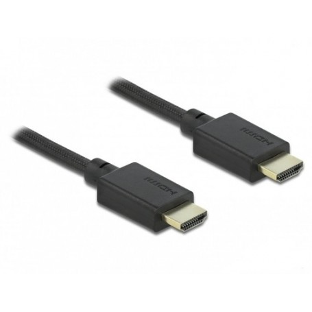 DeLOCK 85389 cavo HDMI 2,5 m HDMI tipo A (Standard) Nero (85389)