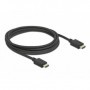 DeLOCK 85389 cavo HDMI 2,5 m HDMI tipo A (Standard) Nero (85389)