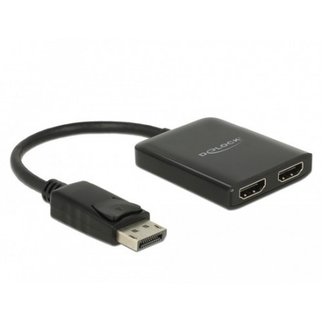 DeLOCK 87769 ripartitore video DisplayPort 2x HDMI (87769)