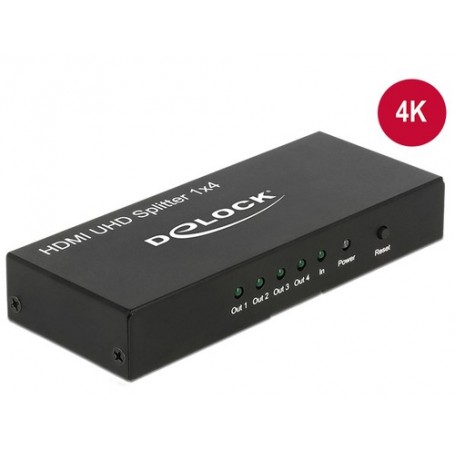 DeLOCK 18684 ripartitore video HDMI 4x HDMI (18684)