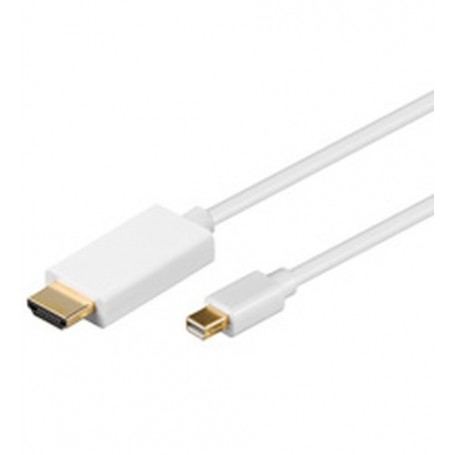 Goobay 2m Mini DisplayPort - HDMI Cable Bianco (52861)