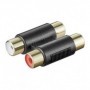 Goobay A 181 G 2xRCA Nero (12419)