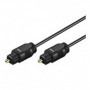 Goobay AVK 216-500, 5.0m cavo a fibre ottiche 5 m toslink Nero (51219)