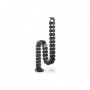 ASSMANN Electronic DA-90505 blindosbarra Portacavi a curva Nero (DA-90505)