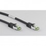Wentronic 66720 cavo di rete Nero 0,5 m Cat8.1 S/FTP (S-STP) (66720)