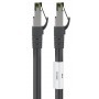 Goobay 66723 cavo di rete Nero 3 m Cat8.1 S/FTP (S-STP) (66723)