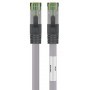 Goobay 55135 cavo di rete Grigio 0,5 m Cat8.1 S/FTP (S-STP) (55135)