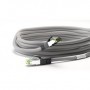 Goobay 55135 cavo di rete Grigio 0,5 m Cat8.1 S/FTP (S-STP) (55135)