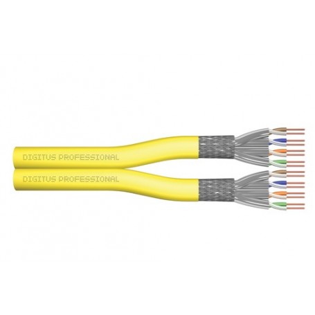 Digitus DK-1743-A-VH-D-5 cavo di rete Giallo 500 m Cat7a S/FTP (S-STP) (DK-1743-A-VH-D-5)