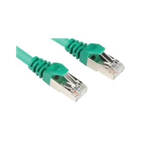 Sharkoon 1.5m Cat.6 S/FTP cavo di rete Verde 1,5 m Cat6 S/FTP (S-STP) (4044951017836)