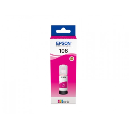 Epson 106 EcoTank Magenta ink bottle (C13T00R340)