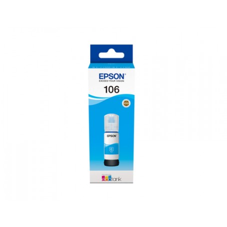 Epson 106 EcoTank Cyan ink bottle (C13T00R240)
