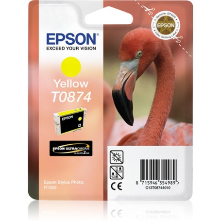 Epson Flamingo Cartuccia Giallo (C13T08744020)