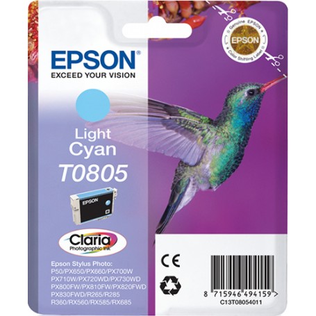 Epson Hummingbird Cartuccia Ciano-chiaro (C13T08054011)