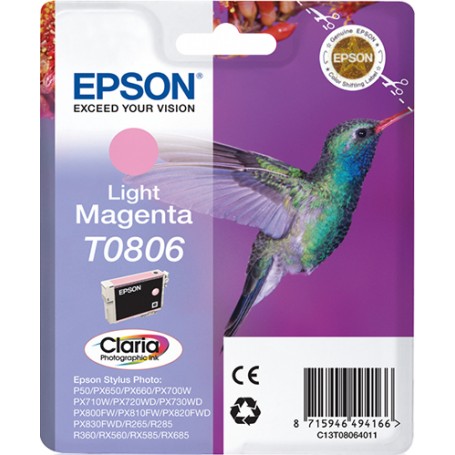 Epson Hummingbird Cartuccia Magenta chiaro (C13T08064011)