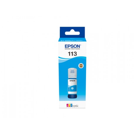 Epson 113 EcoTank Pigment Cyan ink bottle (C13T06B240)