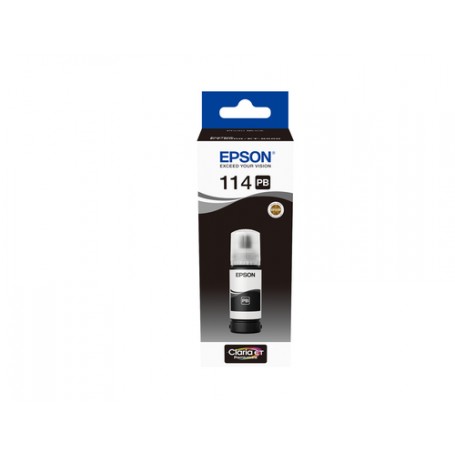 Epson 114 EcoTank Photo Black ink bottle (C13T07B140)