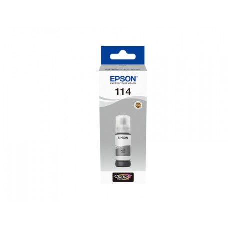 Epson 114 EcoTank Grey ink bottle (C13T07B540)