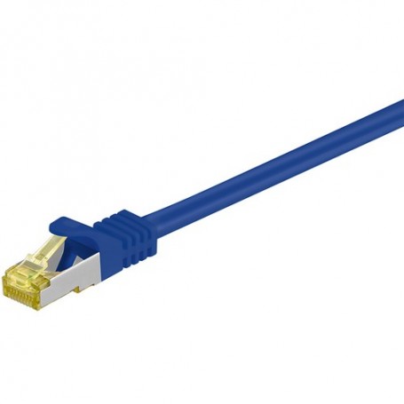 Goobay RJ-45 CAT7 1.5m cavo di rete Blu 1,5 m S/FTP (S-STP) (91592)