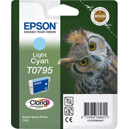 Epson Owl Cartuccia Ciano Chiaro (C13T07954010)