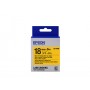 Epson Nastro fondo Pastello Giallo per testo Nero, altamente adesivo 18/9 LK-5YBW (C53S655010)