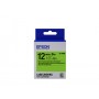 Epson Nastro fondo Fluorescente Verde per testo Nero 12/9 LK-4GBF (C53S654018)