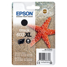 Epson Singlepack Black 603XL Ink (C13T03A14010)