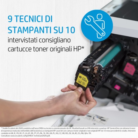 HP Cartuccia toner nero per stampante laser originale 117A (W2070A)