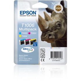 Epson Rhino Multipack 3 colori Ciano, Magenta e Giallo (C13T10064020)