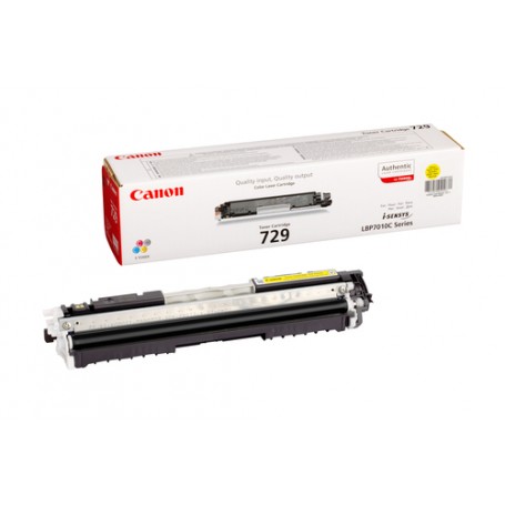 Canon 729 Y cartuccia toner 1 pz Originale Giallo (4367B002)