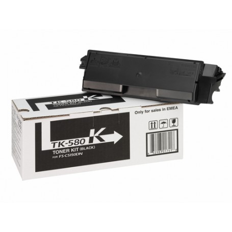 KYOCERA TK-580K cartuccia toner 1 pz Originale Nero (1T02KT0NL0)