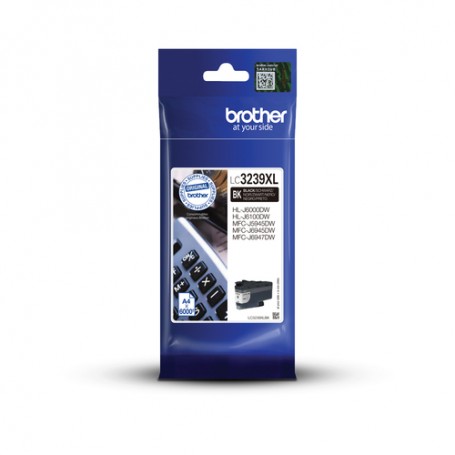 Brother LC-3239XLBK cartuccia d'inchiostro 1 pz Originale Resa elevata (XL) Nero (LC3239XLBK)