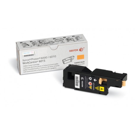 Xerox Cartuccia toner Giallo a Standard da 1.000 pagine per Phaser 6000 / 6010 / WorkCentre 6015 (106R01629)