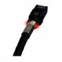 PatchSee 0.6m Cat6a F/UTP cavo di rete Nero 0,6 m F/UTP (FTP) (844921)