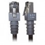 PatchSee Cat6 FTP 0.6m cavo di rete Nero 0,6 m (6-F/2)