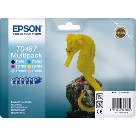 Epson Seahorse Multipack 6 colori (C13T04874010)