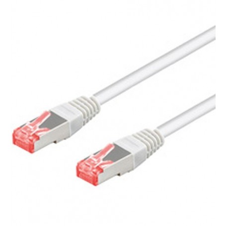 Goobay 25m 2xRJ-45 Cable cavo di rete Bianco Cat6 (95656)