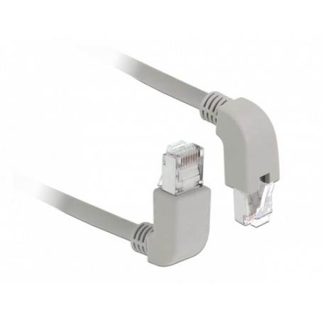 DeLOCK 85872 cavo di rete Grigio 2 m Cat6a S/FTP (S-STP) (85872)