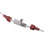 Goobay 79577 cavo di collegamento IDC Grigio, Rosso (79577)