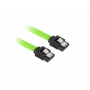 Sharkoon Sata 3 cavo SATA 0,3 m SATA 7-pin Nero, Verde (4044951016624)
