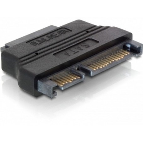 DeLOCK SATA 22-pin / Slim SATA Adapter SATA 22-pin M Slim SATA 13-pin FM Nero (65156)