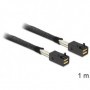 DeLOCK 1m, Mini SAS HD x 4 SFF 8643 Nero (83387)