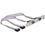 DeLOCK 89268 cavo seriale 0,4 m 2x Serial DB9 2x COM (89268)