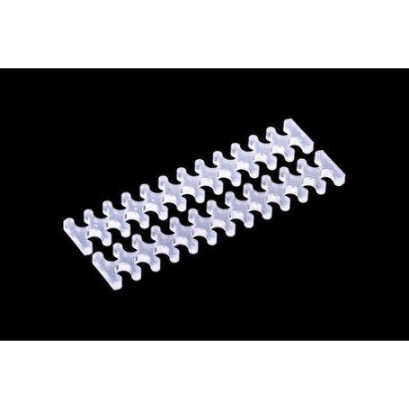 Alphacool 24748 organizer per cavi Supporto per cavo Trasparente 2 pz (24748)