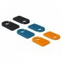 DeLOCK 18293 organizer per cavi Marcatori per cavi Nero, Blu, Arancione 6 pz (18293)