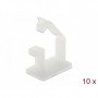 DeLOCK 60250 organizer per cavi Pavimento Supporto per cavo Bianco 10 pz (60250)