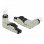 DeLOCK 86289 cavo di collegamento 1 x RJ-45 Grigio (86289)