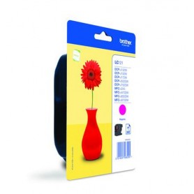 Brother LC-121M cartuccia d'inchiostro 1 pz Originale Resa standard Magenta (LC121MBP)