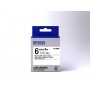 Epson Nastro fondo Standard Bianco per testo Nero 6/9 LK-2WBN (C53S652003)