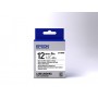 Epson Nastro fondo Bianco per testo Nero, altamente adesivo 12/9 LK-4WBW (C53S654016)